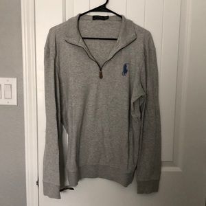 Polo Ralph Lauren Grey Half Zip